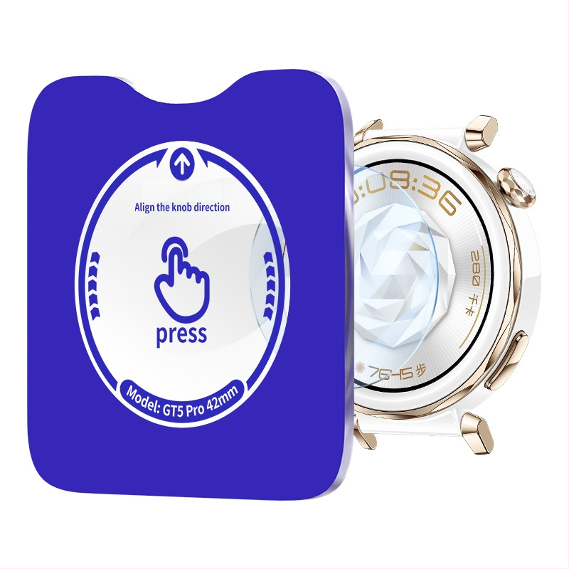 Safīra aizsargfilms Huawei Watch GT5/GT6 Pro, pilna ekrāna aizsardzība