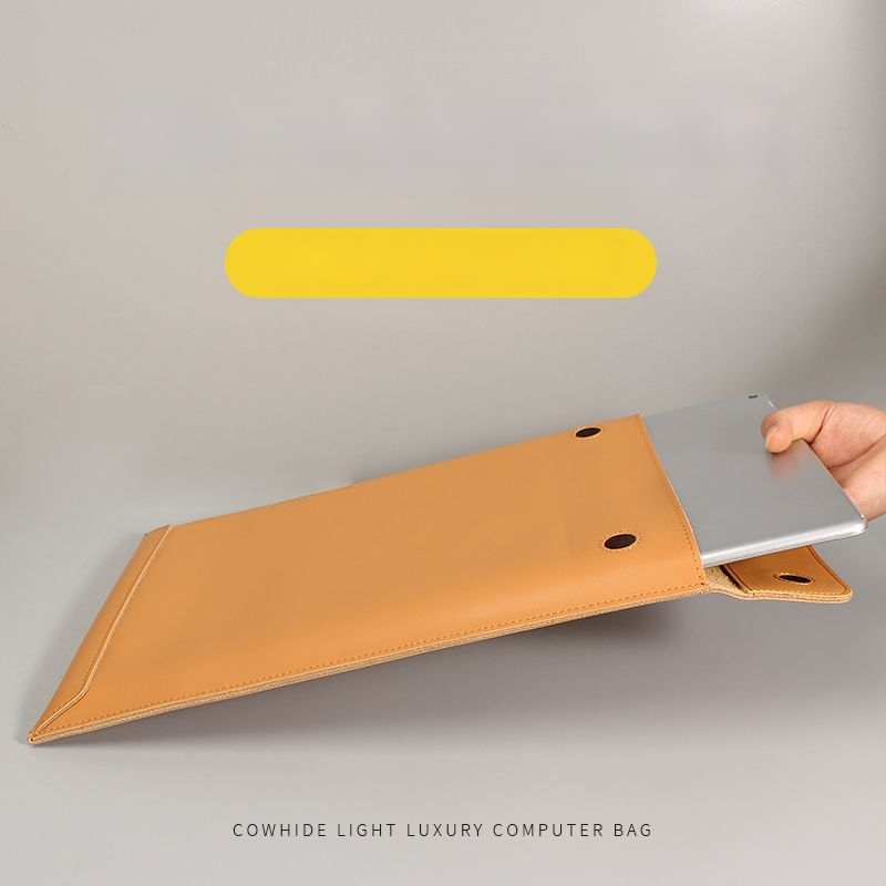 Apple MacBook zaštitna torbica za prijenosno računalo 13,3 inča s kožnom unutarnjom podstavom M2 – zaštitno kućište i omotnica Huawei Lenovo