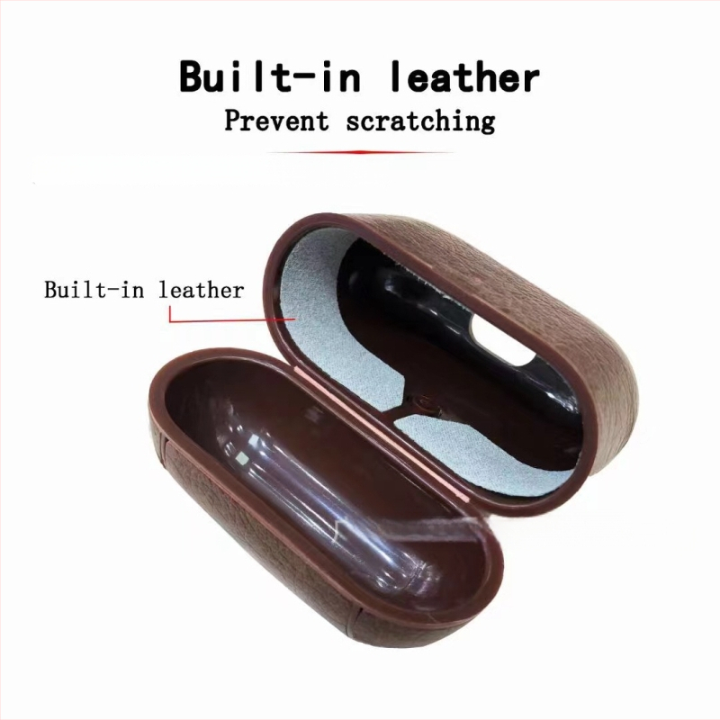 HOJAR AirPods Pro3 védőtok - műbőr, kézzel készült, multifunkcionális, univerzális Apple-kompatibilis