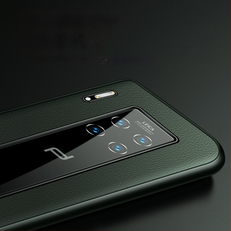 Carcasă Huawei Mate 30 RS Porsche din piele de vițel, acoperire completă, protecție împotriva căderilor