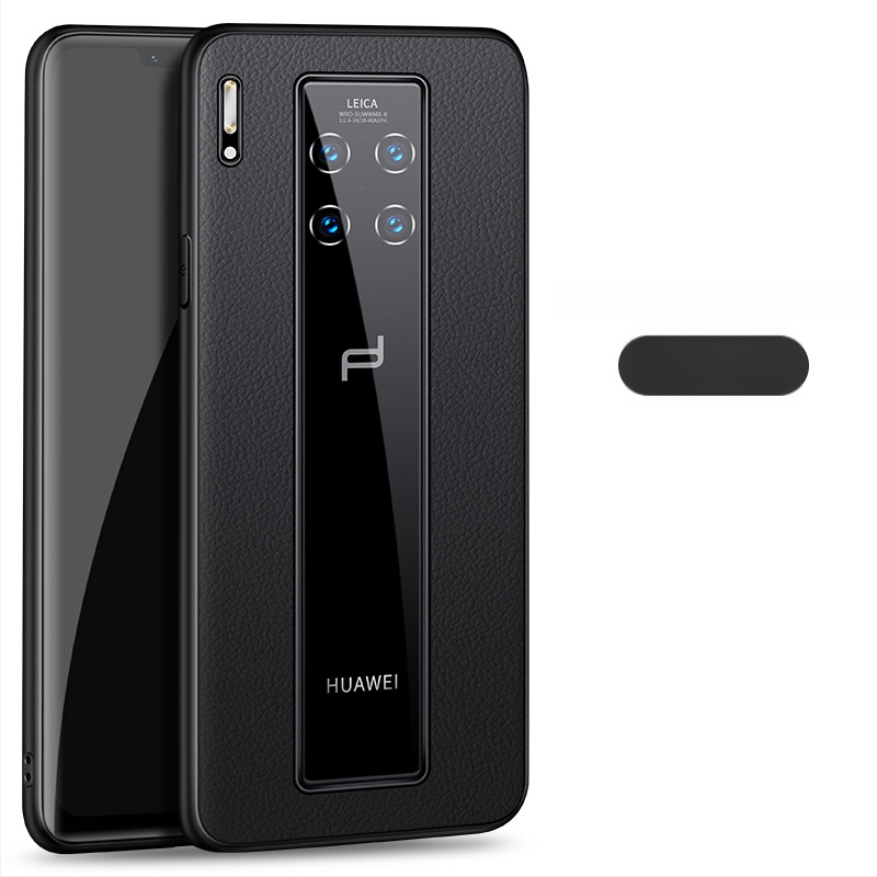 Carcasă Huawei Mate 30 RS Porsche din piele de vițel, acoperire completă, protecție împotriva căderilor