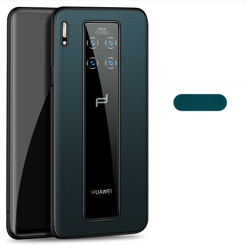 Carcasă Huawei Mate 30 RS Porsche din piele de vițel, acoperire completă, protecție împotriva căderilor