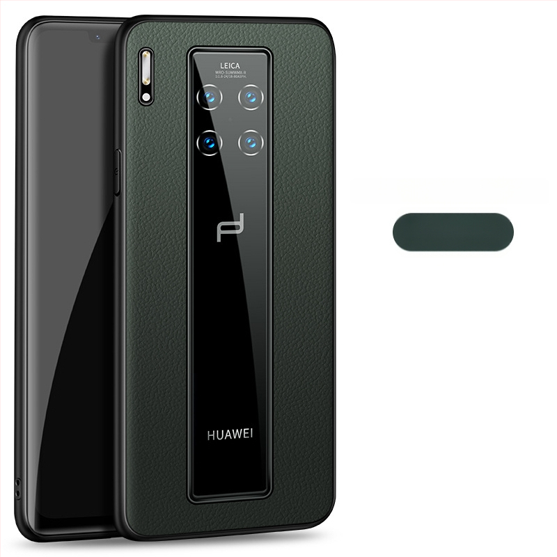 Carcasă Huawei Mate 30 RS Porsche din piele de vițel, acoperire completă, protecție împotriva căderilor