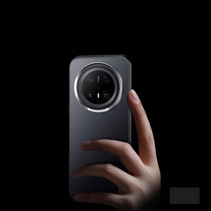 Mate80 mat zaštitno kućište za Huawei Mate70 Pro s teksturom vlakna i prstenom objektiva Sulada