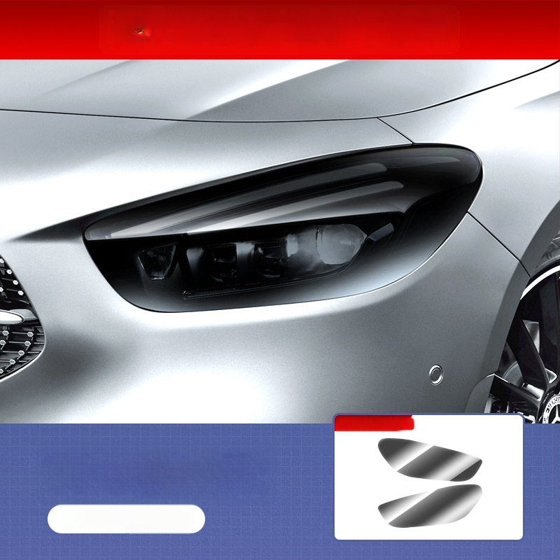 Mercedes-Benz TPU lukturu filma, pret skrāpējumiem, skrāpējumu remonts, gaismas kontrole, aizsargfilma