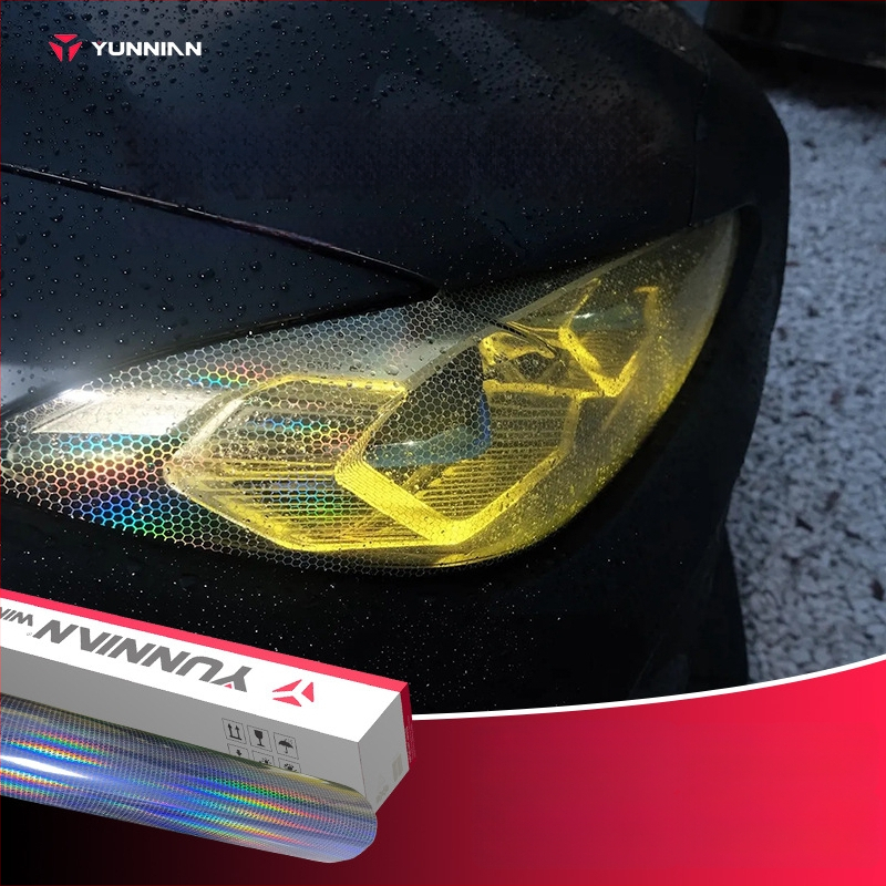 Medusceles lāzera lukturu plēve auto un motociklam - aizsargplēve priekšējiem un aizmugurējiem lukturiem, PVC materiāls, zīmols Cloud Carriage