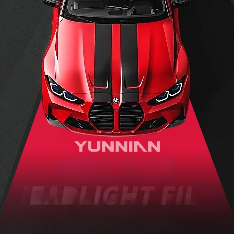 Medusceles lāzera lukturu plēve auto un motociklam - aizsargplēve priekšējiem un aizmugurējiem lukturiem, PVC materiāls, zīmols Cloud Carriage