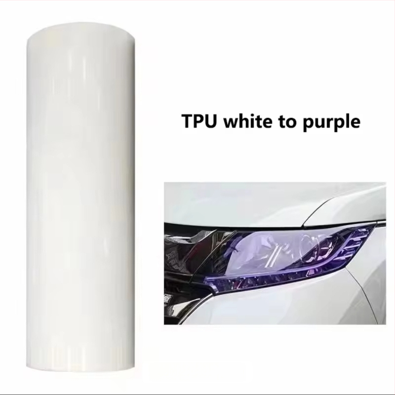 Caichen TPU aizsargfilma auto un motociklu gaismām – priekšējais lukturis, gaismas vadīts krāsu maiņas filma