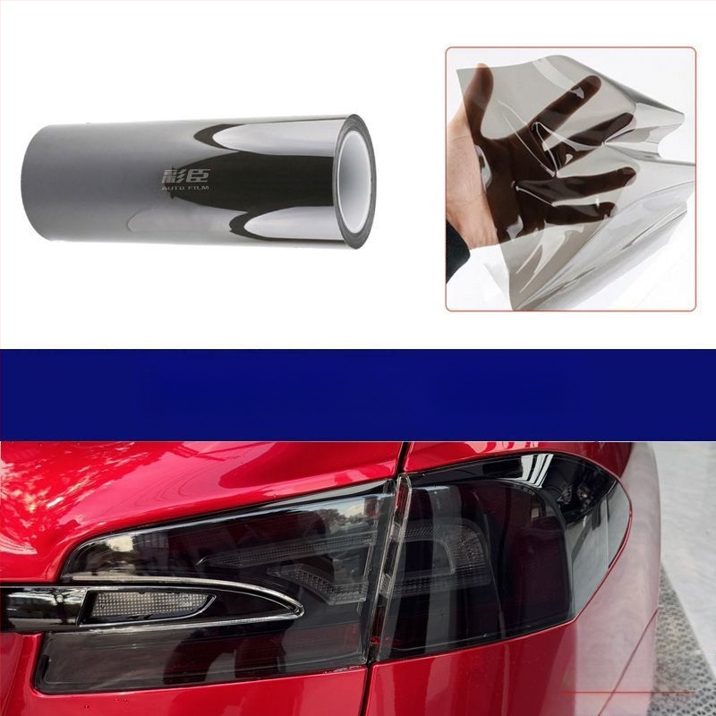 Caichen TPU aizsargfilma auto un motociklu gaismām – priekšējais lukturis, gaismas vadīts krāsu maiņas filma