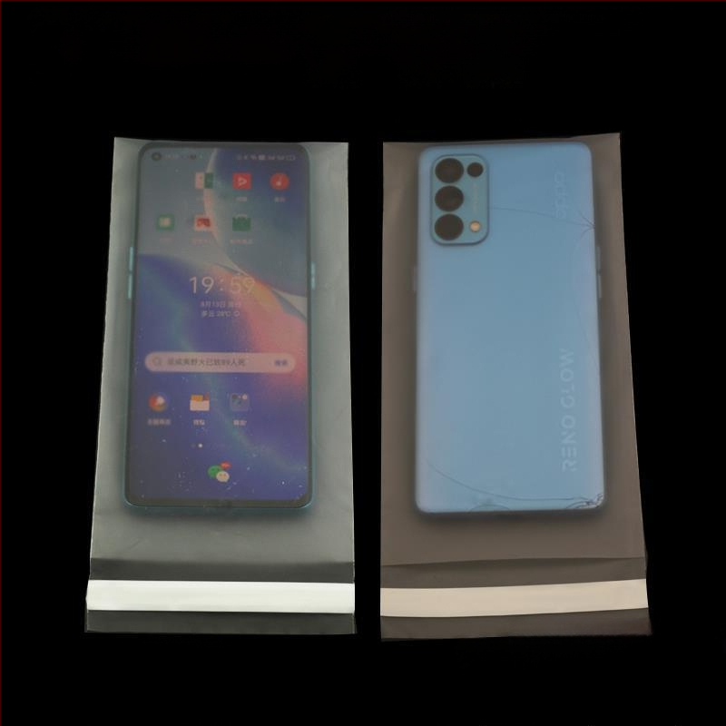 Vienkartinė mobiliųjų telefonų dėžutė su anti-kameros apsauga, privatumo gaubtu ir lipniu uždarymu