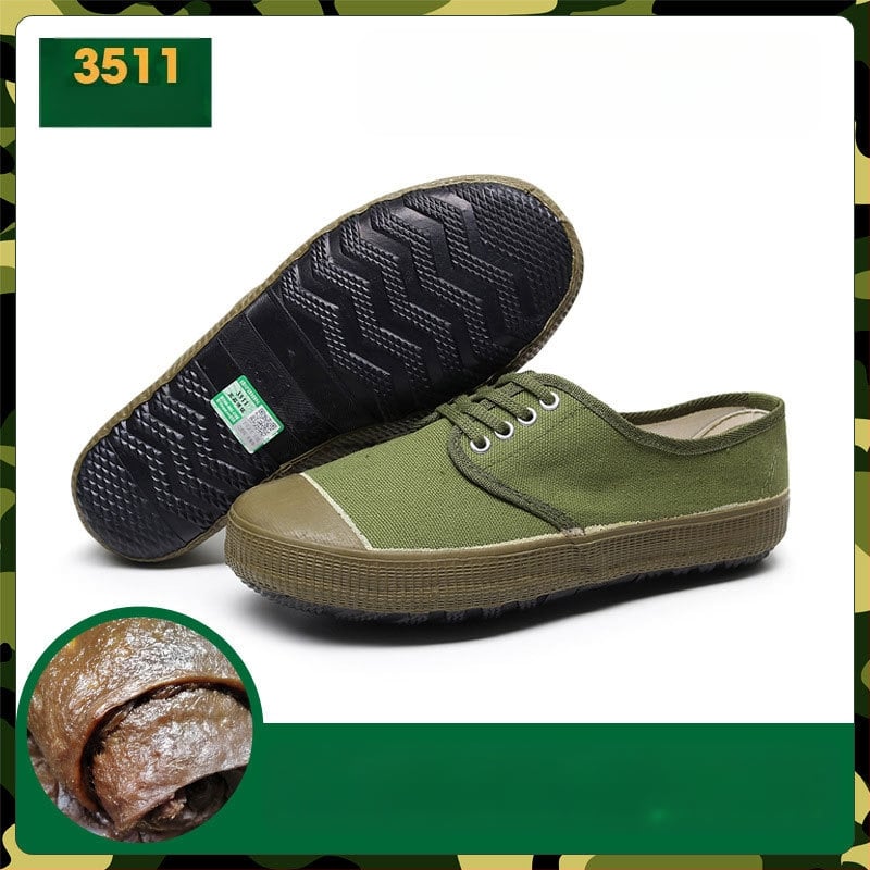 Pantofi de lucru unisex, anti-alunecare și rezistenți la uzură, partea superioară din pânză, talpă din cauciuc, construcție vulcanizată