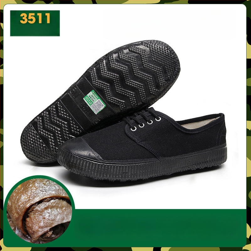 Pantofi de lucru unisex, anti-alunecare și rezistenți la uzură, partea superioară din pânză, talpă din cauciuc, construcție vulcanizată