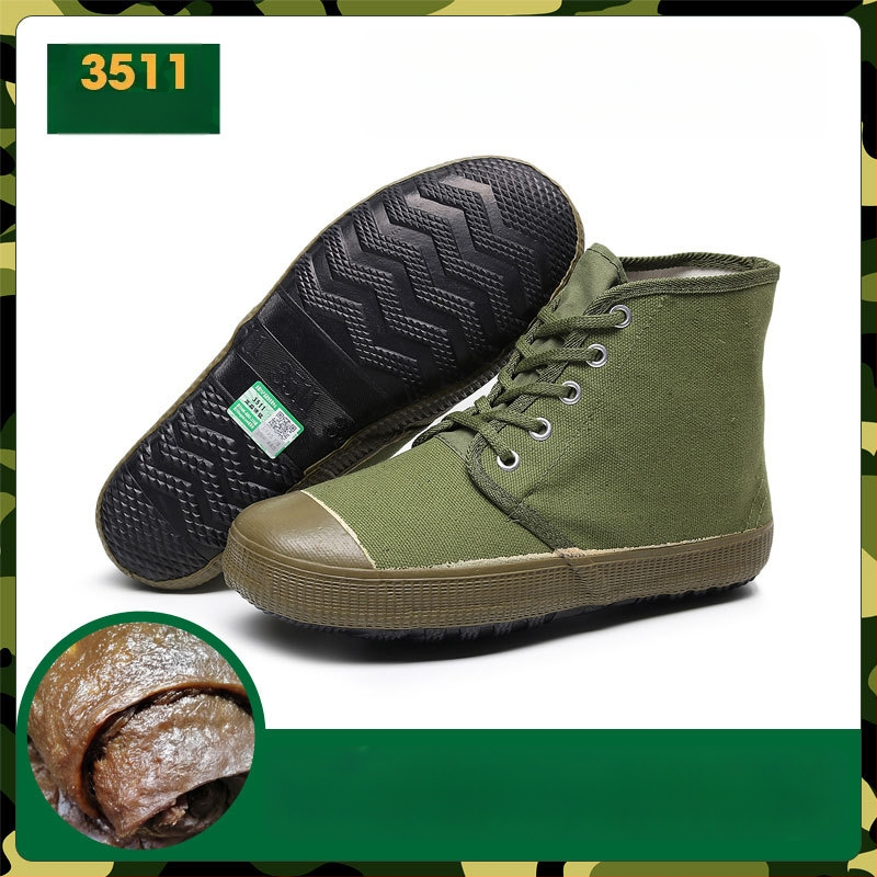 Pantofi de lucru unisex, anti-alunecare și rezistenți la uzură, partea superioară din pânză, talpă din cauciuc, construcție vulcanizată