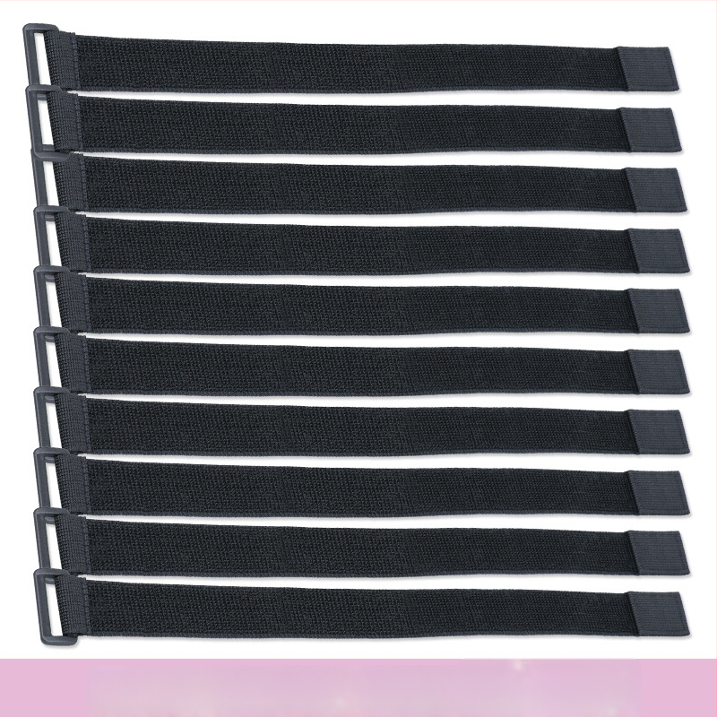 Curea Velcro elastică pentru managementul cablurilor, fixare rucsac și îmbrăcăminte – Poliester, Amestec Poliester/Nylon/Elastan, Brand Mileqi