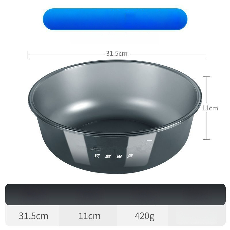 Set de trei piese pentru momeli: vas pentru momeli, tavă pliabilă pentru momeli și vas de amestec