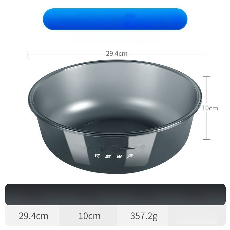 Set de trei piese pentru momeli: vas pentru momeli, tavă pliabilă pentru momeli și vas de amestec