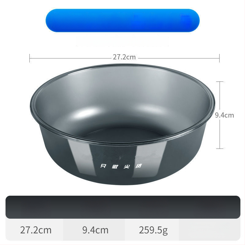 Set de trei piese pentru momeli: vas pentru momeli, tavă pliabilă pentru momeli și vas de amestec