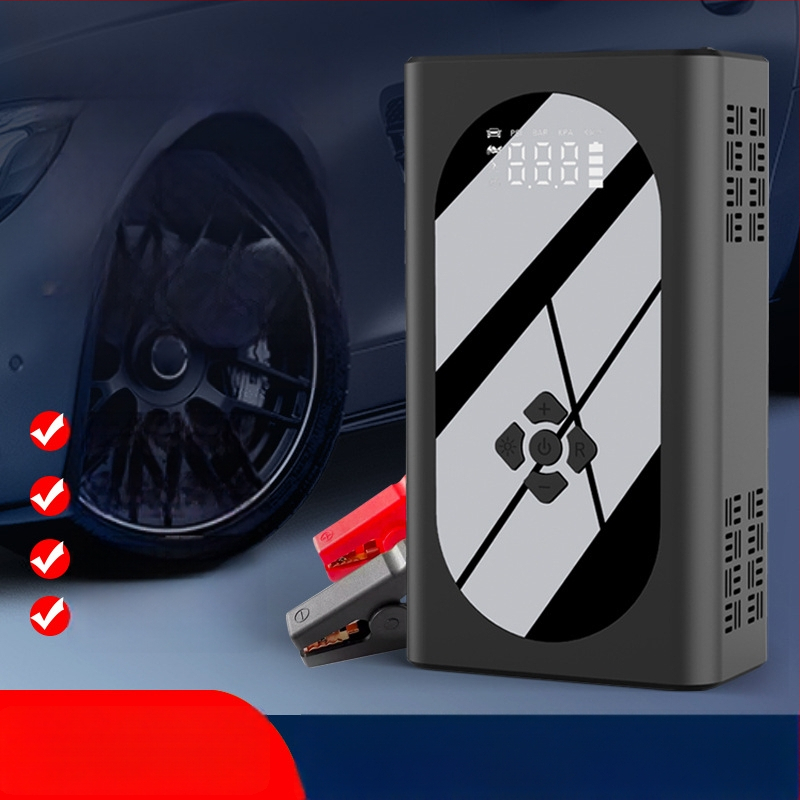 Hongde autóindító beépített légpumpával — 12V kimenet, 5/9/12V bemenet, CE és 3C tanúsítvány (2024010915685441)