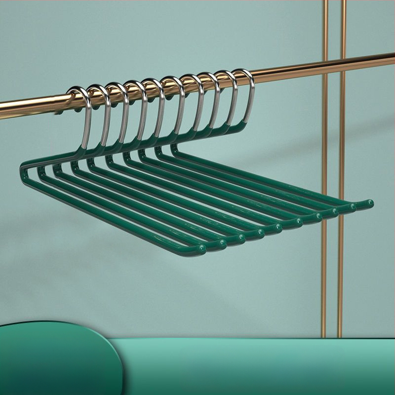 Τοίχου Κρεμάστρα Πετσέτας, χωρίς τρύπες, μονή ράγα, PET υλικό, σετ 10 τεμάχια