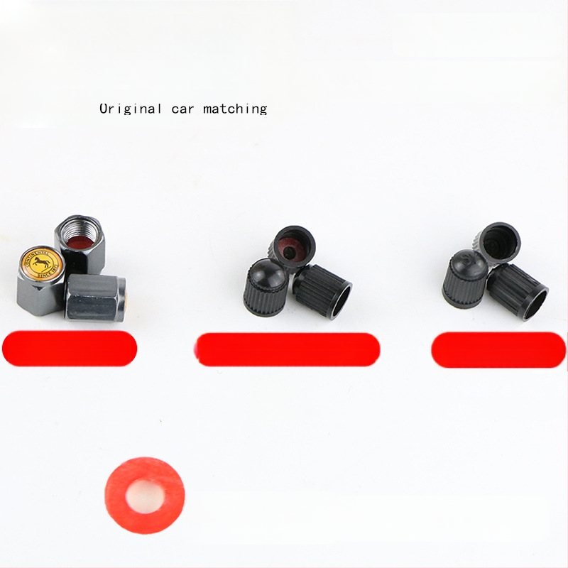 Capă de valvă pentru pneu din plastic, cu garnitură etanșă, design îngroșat, universal pentru autoturisme, motociclete și vehicule electrice