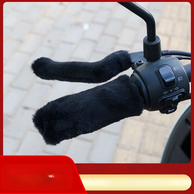 Elektromos kerékpár és háromkerekű kormányvédő — párnázott meleg, vastított téli univerzális védő (Anyag: Silk Flower; Márka: Other; Eredet: Other)