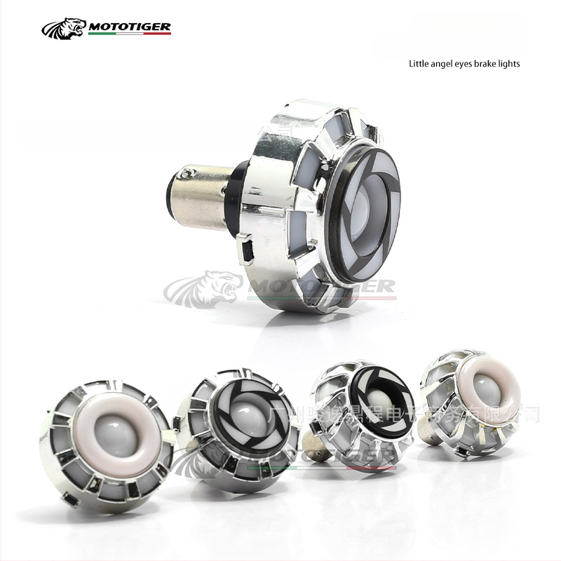 MOTOTIGER Angel Eye stabdžių šviesa motociklui – LED, 12V, 1W, 200 lm, Angel Eyes