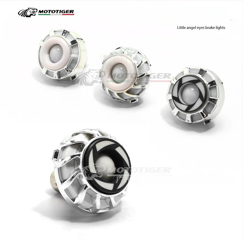 MOTOTIGER Angel Eye stabdžių šviesa motociklui – LED, 12V, 1W, 200 lm, Angel Eyes