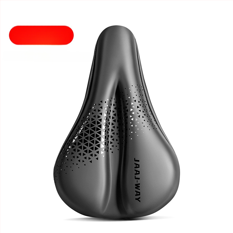 Velosipēda sēdeklis, zīmols JAAJ-WAY, modelis JJXDBKGJZT-808, materiāls PU + silikona gels, piemērots parastiem velosipēdiem