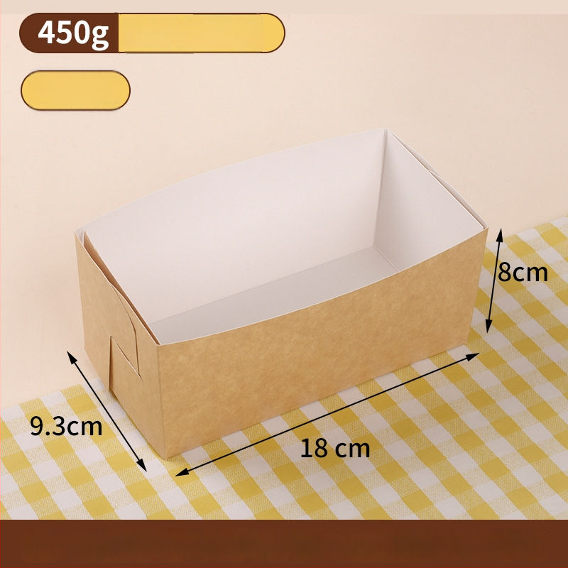 Koogipaberi vormi ja küpsetushoidja komplekt – ahjuks sobiv, kõrge temperatuurikindel, ühekordne leivakarbi komplekt koos kotiga, sildiga ja siidpaelaga