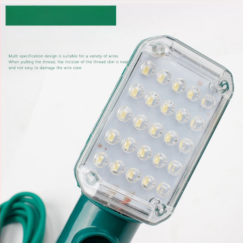 LED работна светлина за авто ремонт със магнит — Oubang, 25 LED диоди, акс. №123, за ремонт и декорация на автомобил