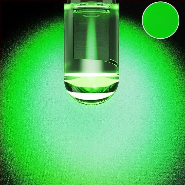 LED DRL automobiliui su didelio ryškumo objektyvu, 12V, T10 kištukas, W5W lemputė registracijos numeriui