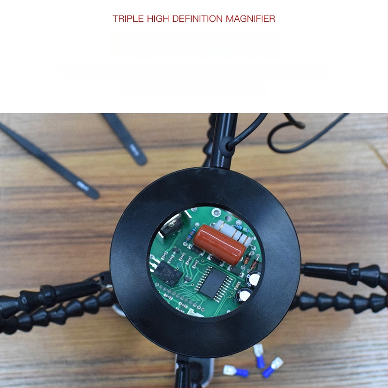 Τετραδάκτυλος καθολικός σταθεροποιητής συγκόλλησης για PCB, κινητά τηλέφωνα και μητρικές πλακέτες υπολογιστών — εργαλείο συγκόλλησης, συντήρησης και επιθεώρησης