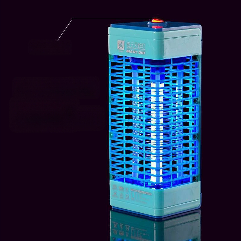 Otthoni szúnyogölő lámpa — falra szerelhető, fotokatalitikus belső egység, elektromos sokk, 220V, MARS-001