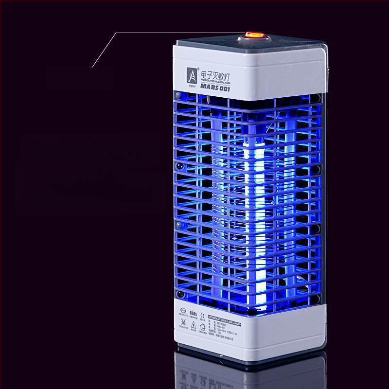 Otthoni szúnyogölő lámpa — falra szerelhető, fotokatalitikus belső egység, elektromos sokk, 220V, MARS-001