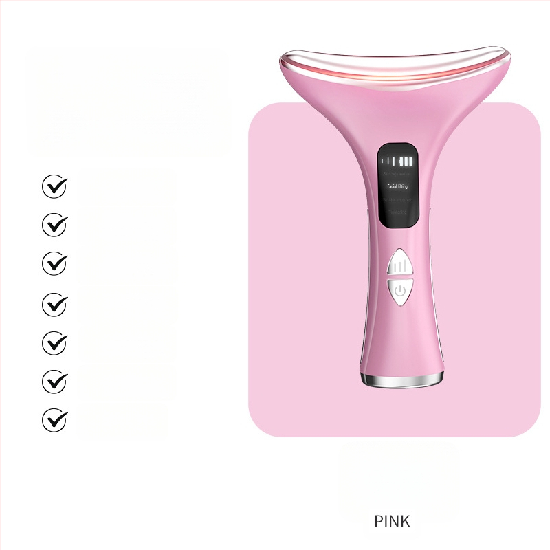 EMS mikro srovės kaklo grožio prietaisas – pakėlimas ir tonizavimas, vibro masazas, pastovi temperatūra įkaitinimas, modelis M5