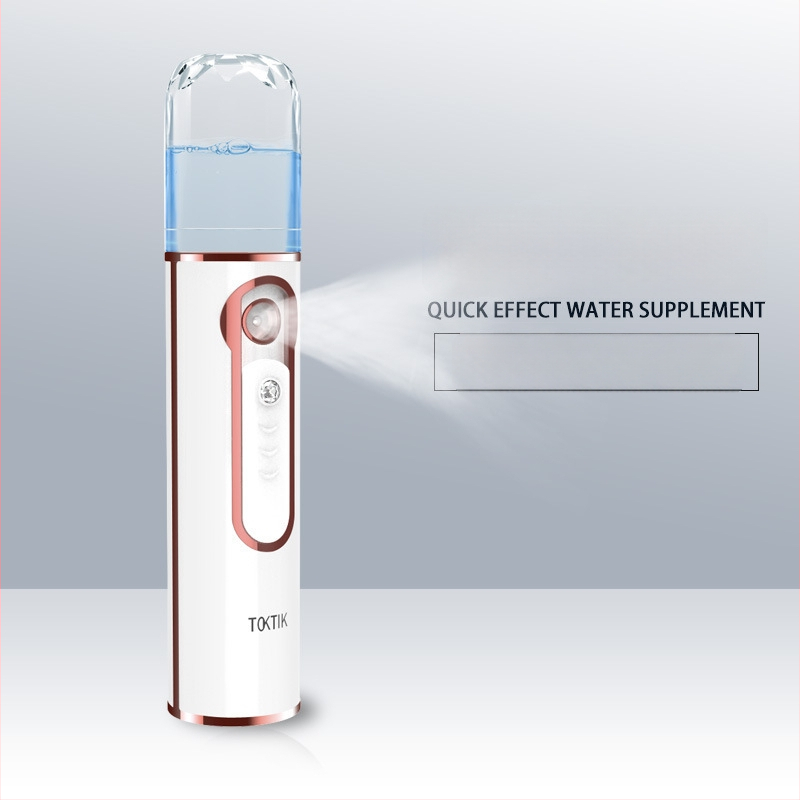 Toktik T-006 rankinis nano drėkinimo purkštuvas, USB įkraunamas drėkintuvas, šaltas purškimas, purškimo laikas 11–30 s