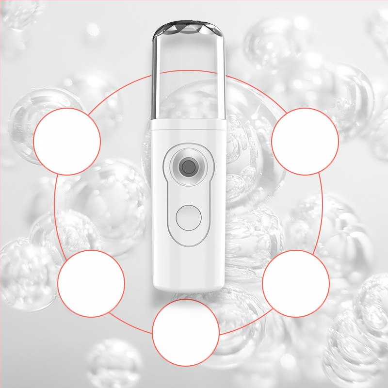 TOKTIK Nano purkštuvė hidratacijai, modelis T-009B, miglos laikas iki 10 s, 1 pavara, šaltas purškimas