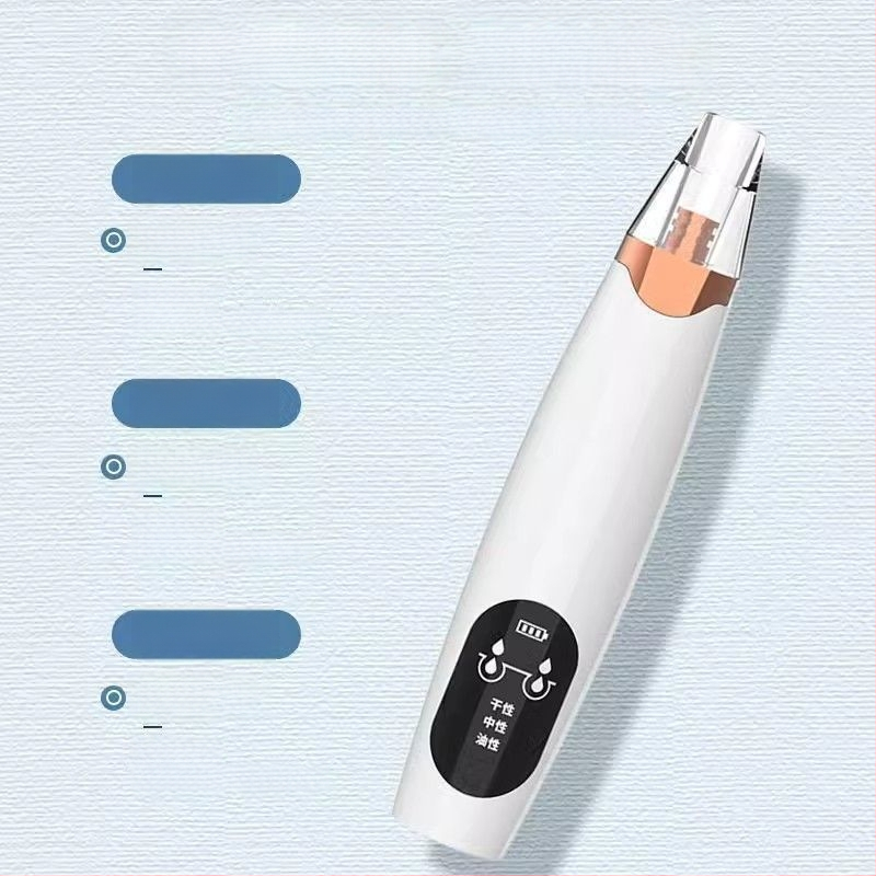 Juodųjų inkštirų siurbimo įrenginys, elektrinis namų kosmetikos įrankis, modelis 5678, 3 pakopų reguliavimas