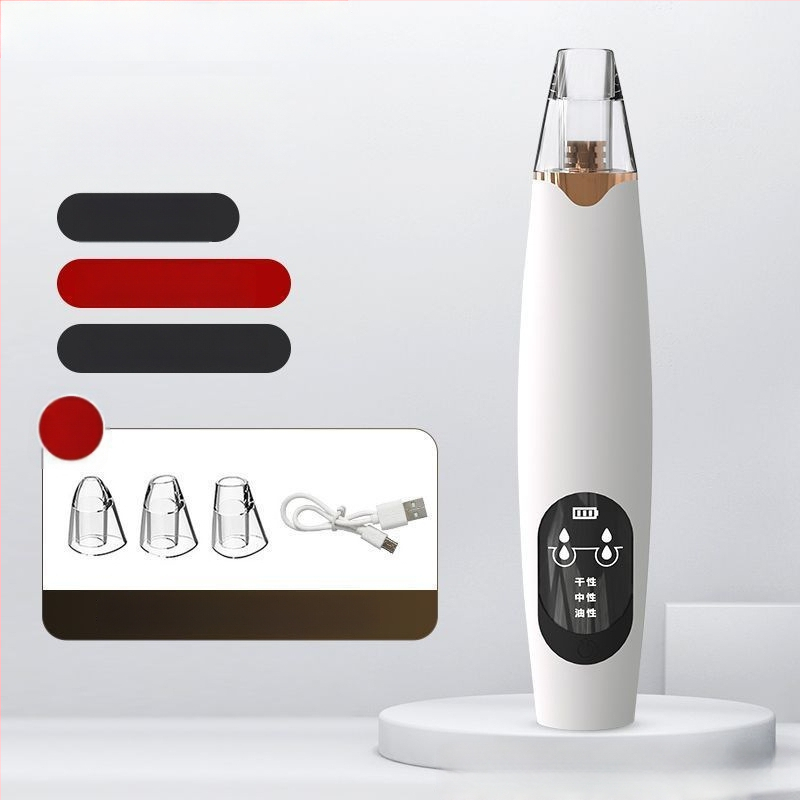 Juodųjų inkštirų siurbimo įrenginys, elektrinis namų kosmetikos įrankis, modelis 5678, 3 pakopų reguliavimas