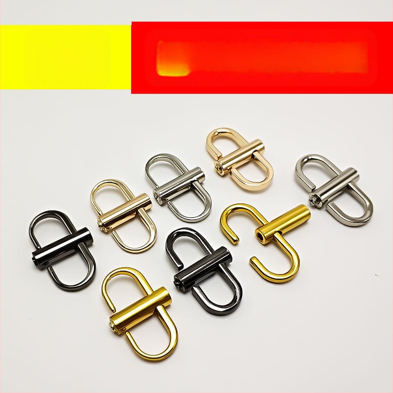 Κλειδαριά σύνδεσης ιμάντα τσάντας από κράμα ψευδαργύρου, ρυθμιζόμενος συνδετήρας για ιμάντα τσάντας