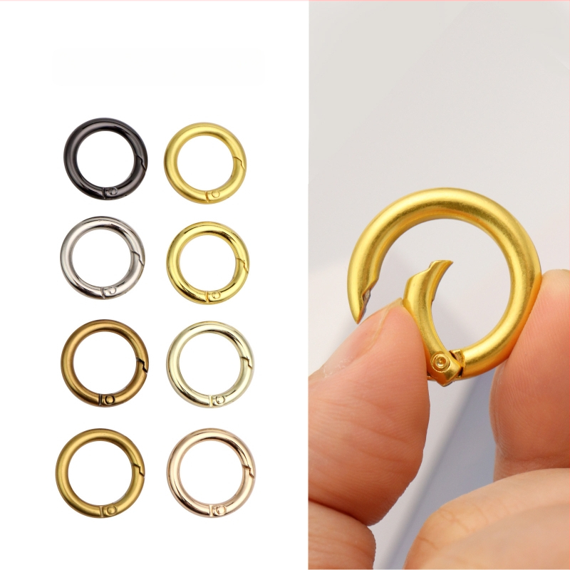 Κούμπωμα δαχτυλιδιού εξαρτήματος τσάντας HX025 – Yu Yi κράμα, μοτίβο μονόχρωμο, σύνδεση ιμής ώμου