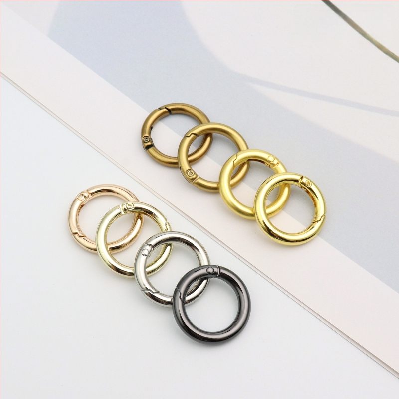 Κούμπωμα δαχτυλιδιού εξαρτήματος τσάντας HX025 – Yu Yi κράμα, μοτίβο μονόχρωμο, σύνδεση ιμής ώμου