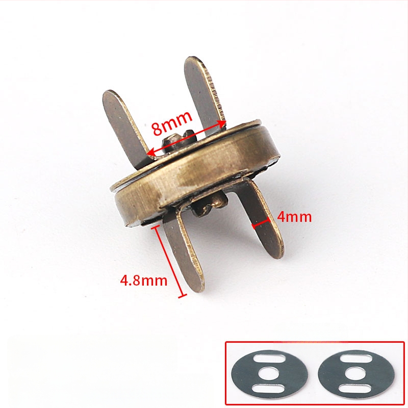 Χειροποίητο μεταλλικό μαγνητικό κούμπωμα για τσάντες και σακίδια, χωρίς ραφές, Χειμερινή συλλογή 2020