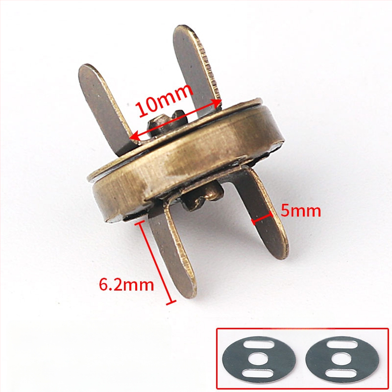 Χειροποίητο μεταλλικό μαγνητικό κούμπωμα για τσάντες και σακίδια, χωρίς ραφές, Χειμερινή συλλογή 2020