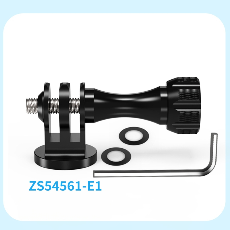 Monopod selfie din carbon cu 7 secțiuni, montaj 1/4 inch și interfețe duale, compatibil cu camere de acțiune și telefoane, sarcină maximă 2 kg