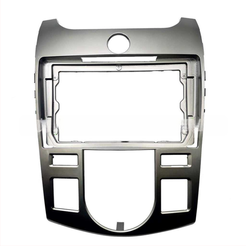 Bezel navigare Android pentru Kia Forte Cerato Foret; material ABS+PC; compatibil cu transmisie automată; ani de model 2009–2017; greutate 0,4 kg