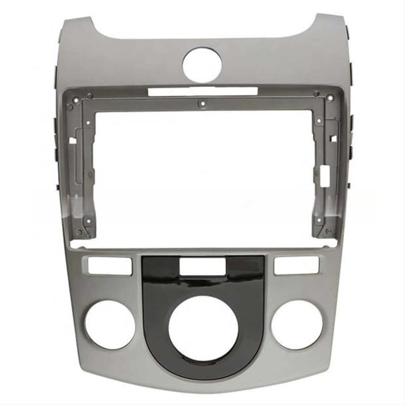 Bezel navigare Android pentru Kia Forte Cerato Foret; material ABS+PC; compatibil cu transmisie automată; ani de model 2009–2017; greutate 0,4 kg