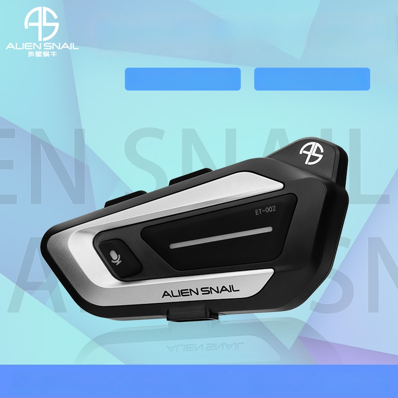 Мотоциклетна каска Bluetooth слушалка с двустранен стерео звук (Bluetooth 5.0, обхват 15 м, автономност 18–22 ч)