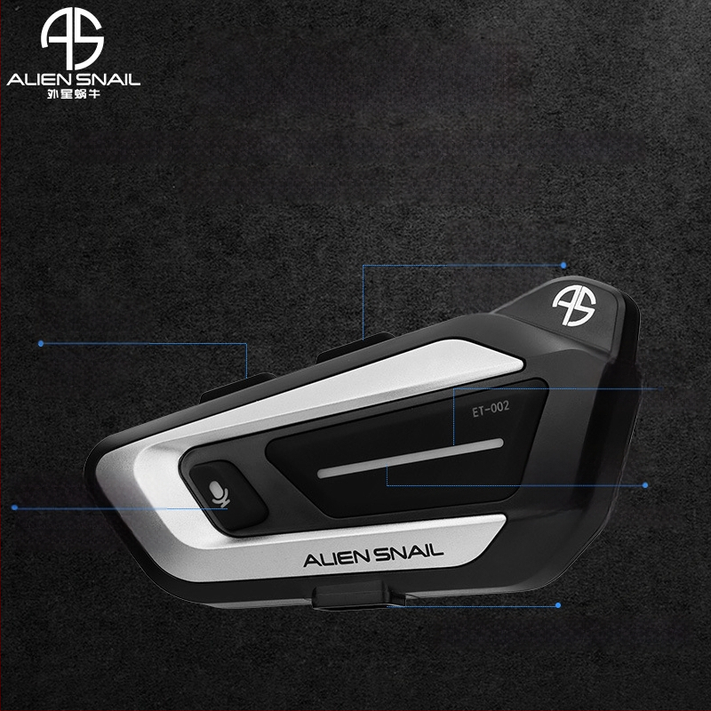 Мотоциклетна каска Bluetooth слушалка с двустранен стерео звук (Bluetooth 5.0, обхват 15 м, автономност 18–22 ч)