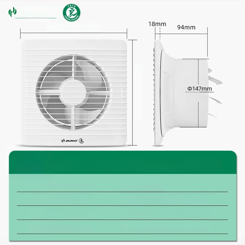 Golden Antelope Kivezető ventilátor – modellok: apc20-3-2(h1), apc25-4-2h1; Függőleges szerelés; 220V; 1000W; Első osztályú energiahatékonyság